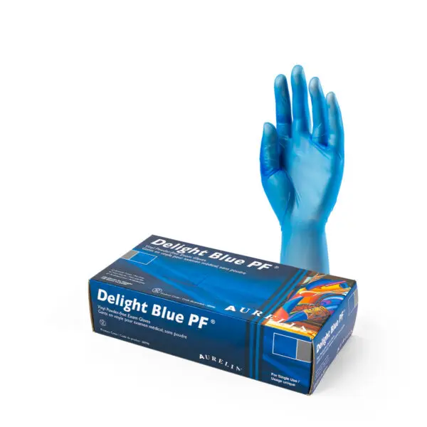 Delight PF Blue – Vinyl Gloves