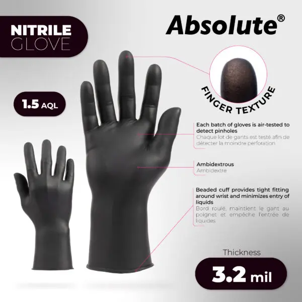 Absolute 100 – Nitrile Gloves