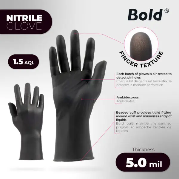 Bold – Nitrile Gloves