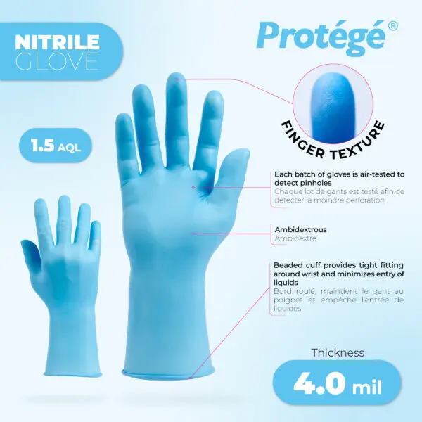 Protégé – Nitrile Gloves