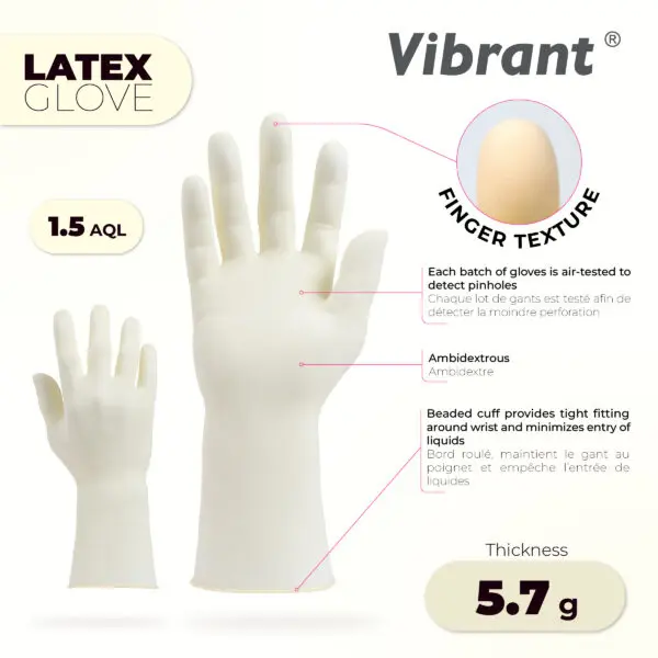 Vibrant – Latex Gloves